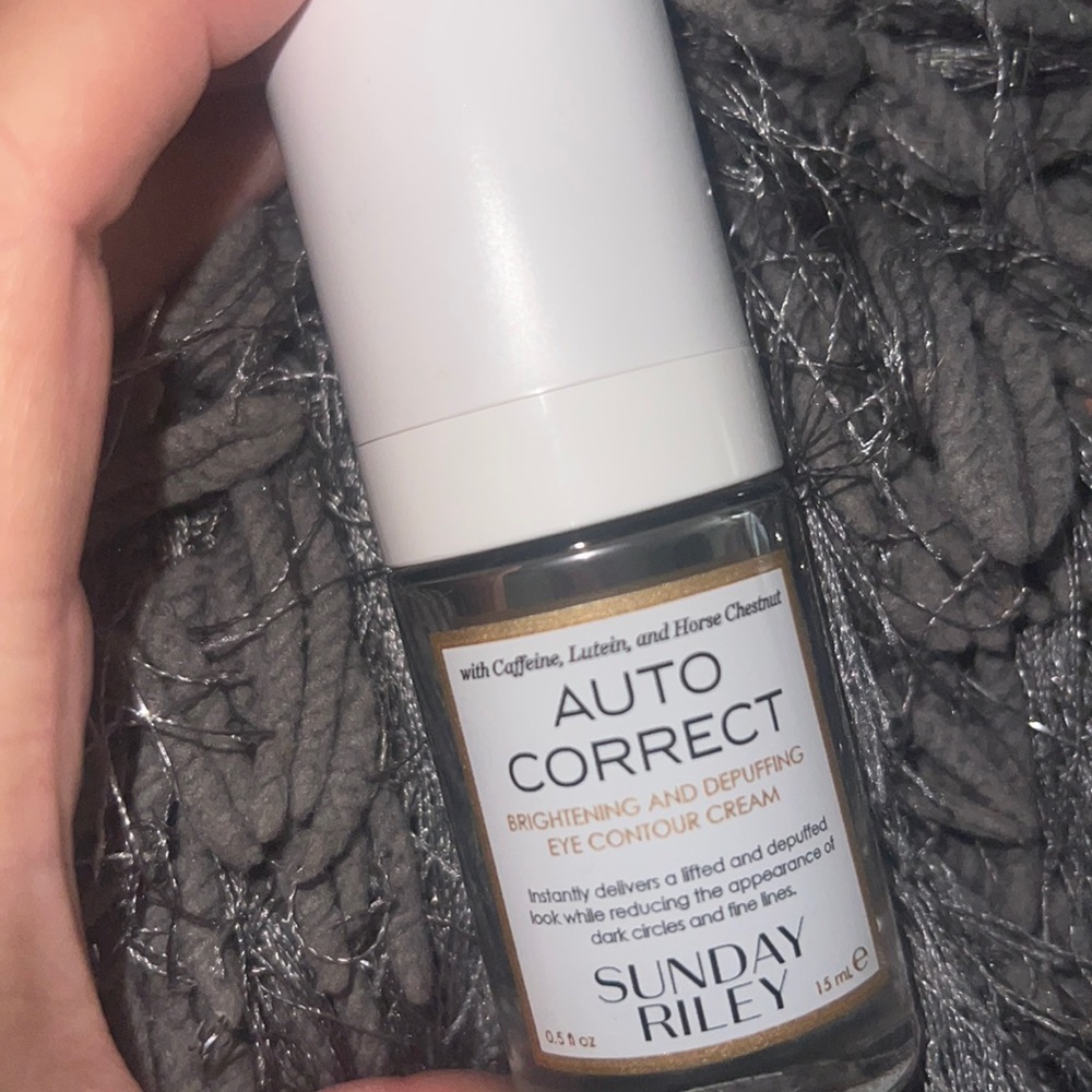 Sunday Riley Auto Correct NIP full size eye cream
